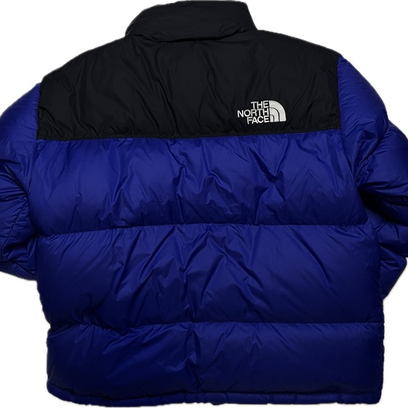 The North Face 1996 Retro Nuptse 700 Fill Packable Jacket Lapis Blue/Black - Picture 2 of 15